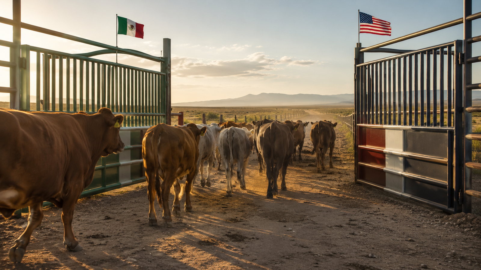 EE.UU. reabre la frontera al ganado mexicano tras un año