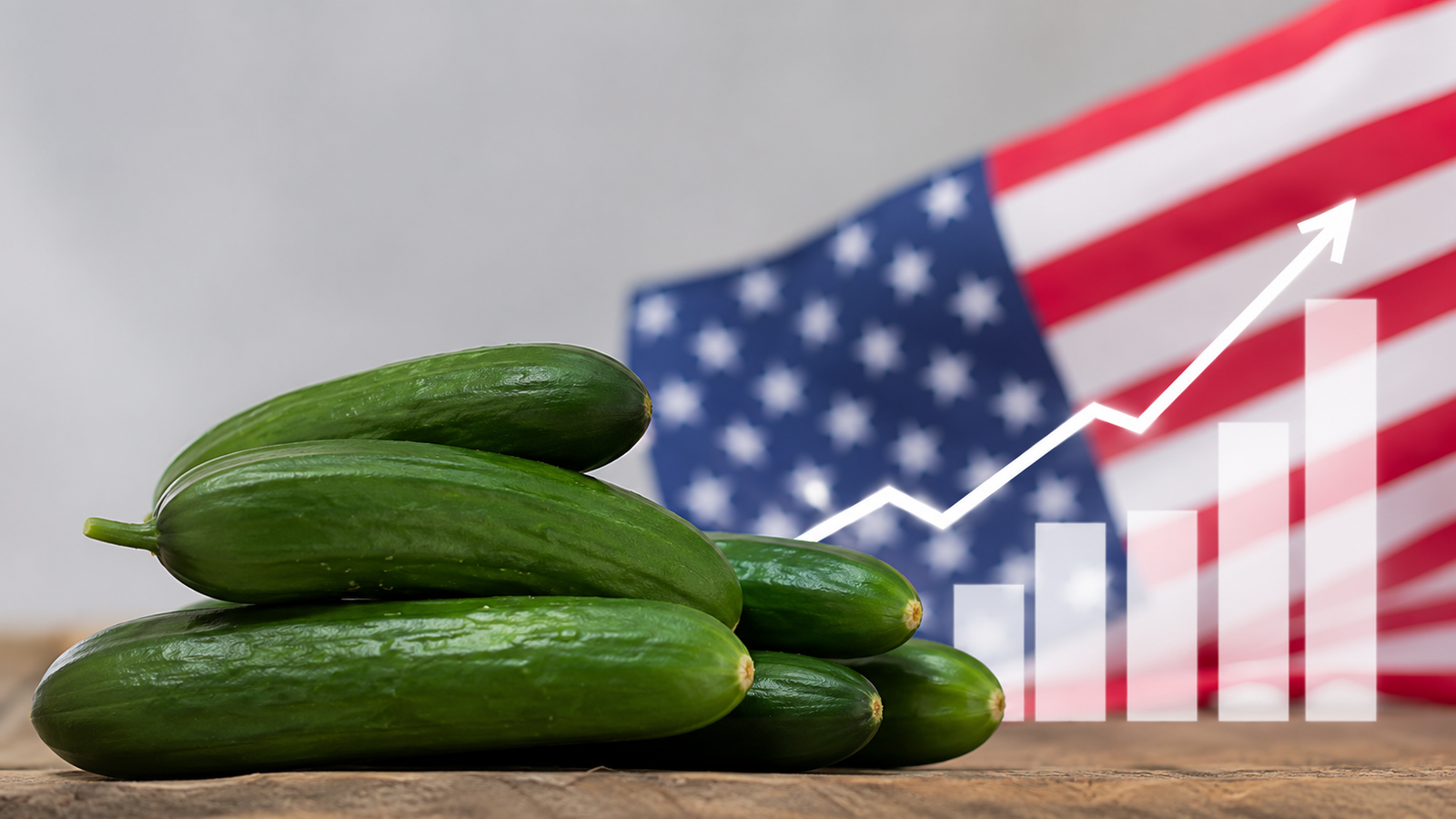 Las guerras globales impulsan al pepino mexicano en EE.UU.