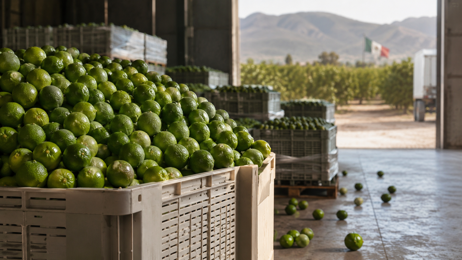 El exceso de limón en EE.UU. pone presión sobre México
