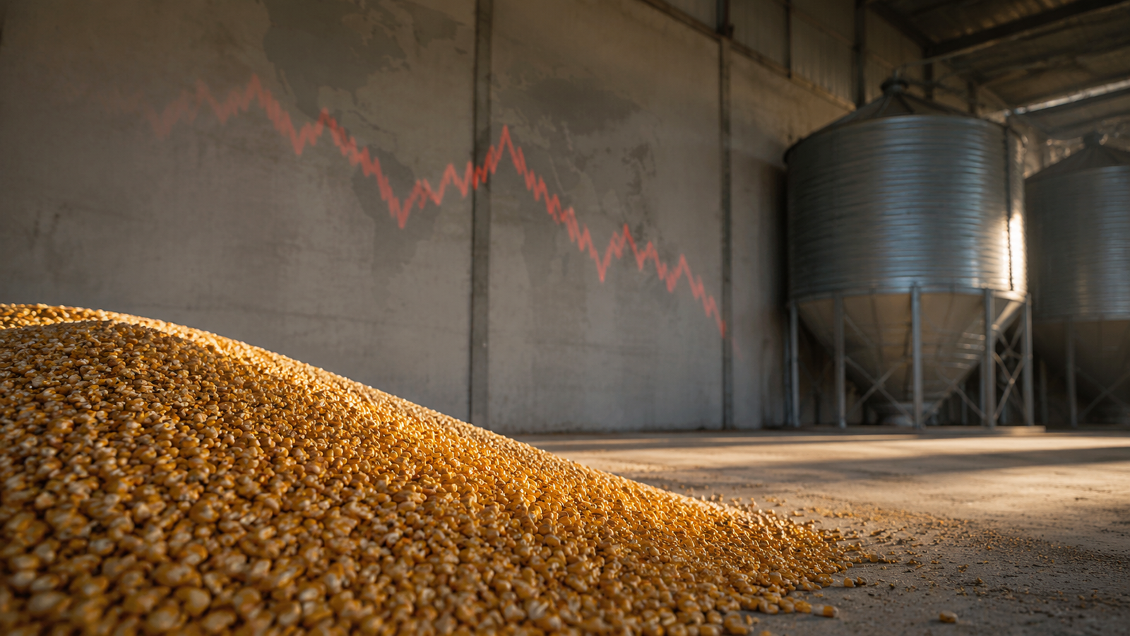 USDA recorta stocks de maíz y agita el mercado global