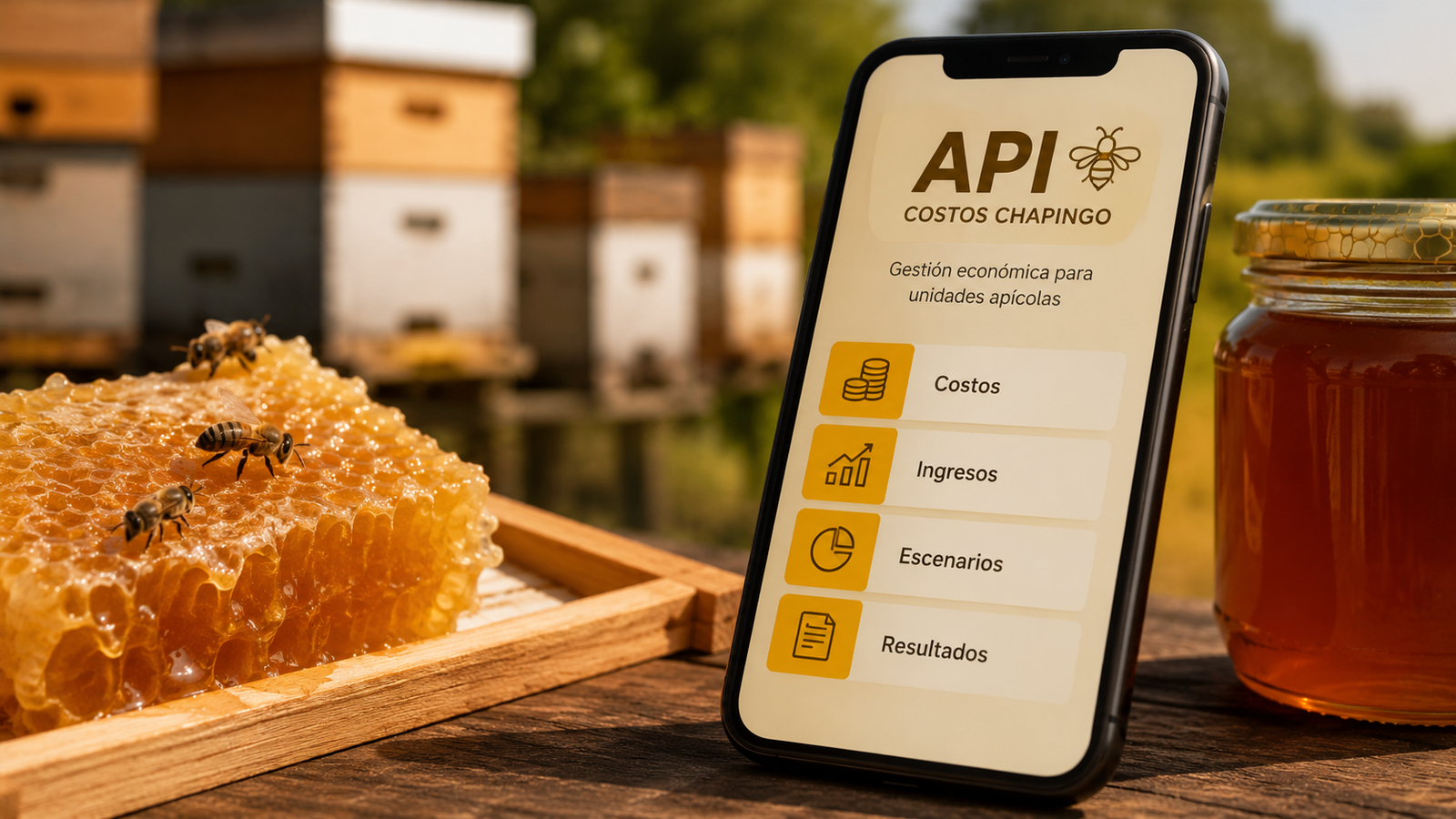 Una nueva app busca ordenar las cuentas de la apicultura